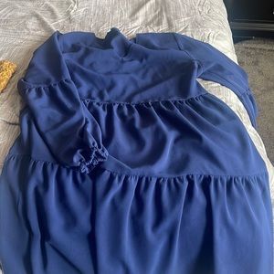 Blue dress
